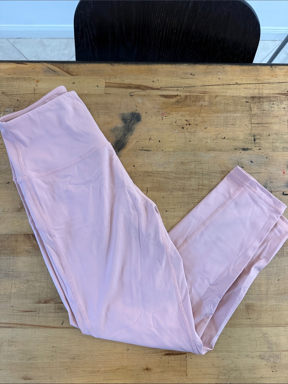 Savage Barbell Light Pink High-Waist Leggings